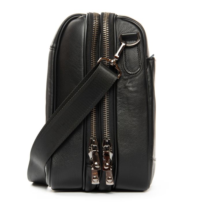 Сумка Мужская Дорожная кожа BRETTON 2897-18 black