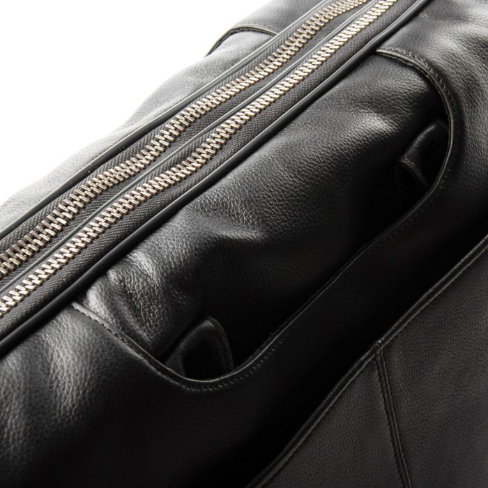 Сумка Мужская Дорожная кожа BRETTON 2897-18 black
