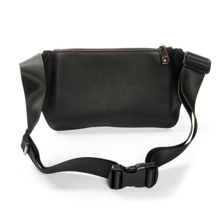 Сумка Мужская На пояс кожа BRETTON 4008-7 black