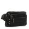 Сумка Мужская На пояс кожа BRETTON 4008-9 black