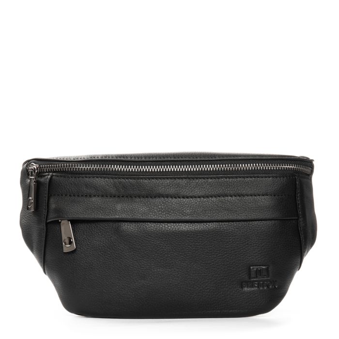 Сумка Мужская На пояс кожа BRETTON 8786-64 black