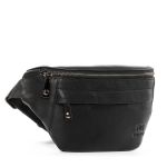 Сумка Мужская На пояс кожа BRETTON 8786-64 black