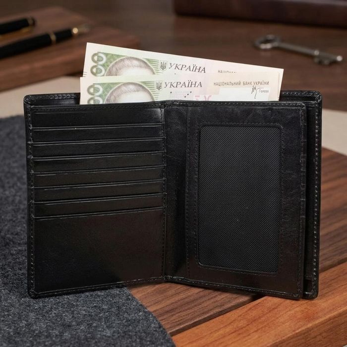 Чоловіче портмоне Tony Perotti Italico 2310 nero (90596) Чорне