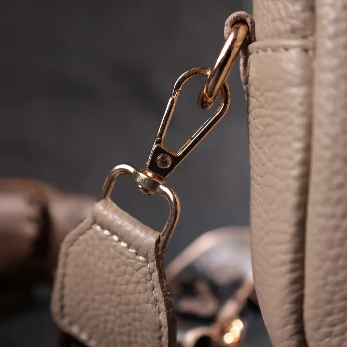 Ідеальна жіноча сумка з натуральної м'якої шкіри Vintage 22318