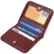 Идеальный женский кошелек небольшого размера из натуральной кожи флотар CANPELLINI 21802 Бордовый