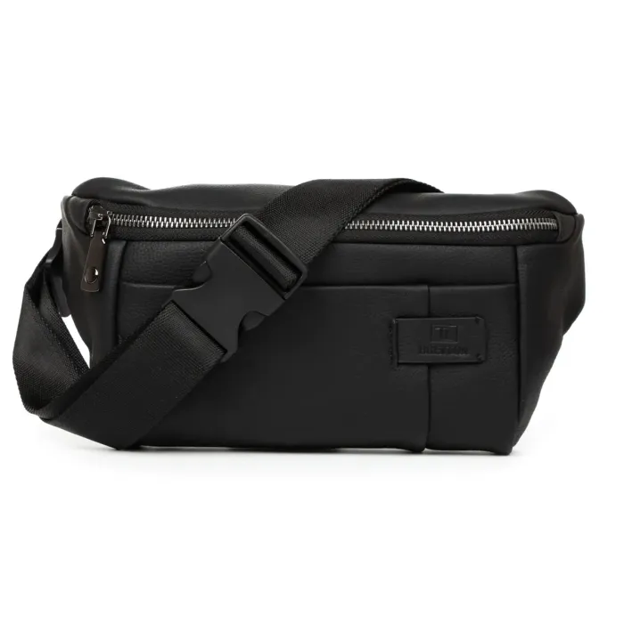 Сумка На пояс шкіра BRETTON 8786-56A black