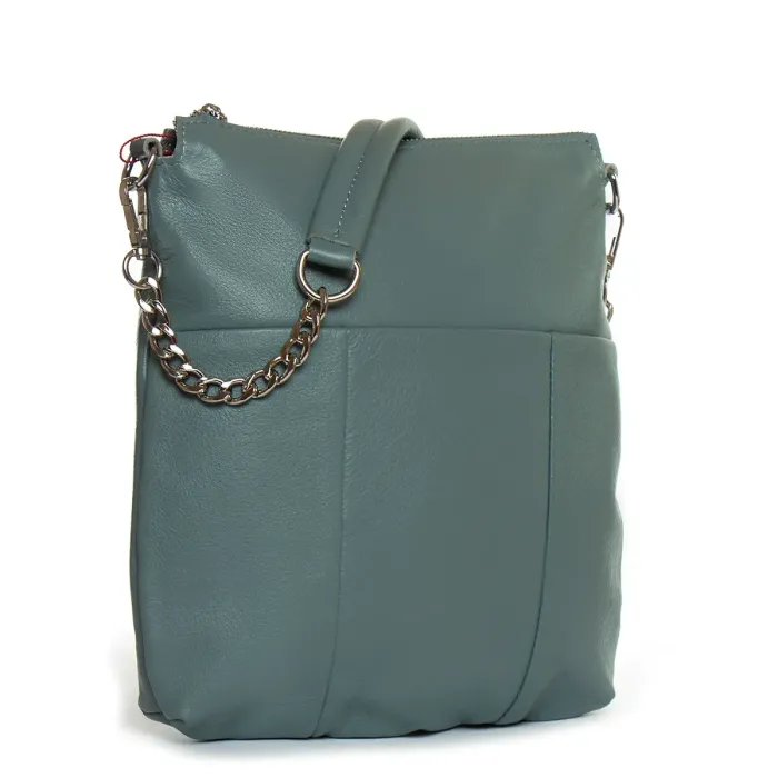 Сумка жіноча Класична шкіра ALEX RAI 2030-9 l-green