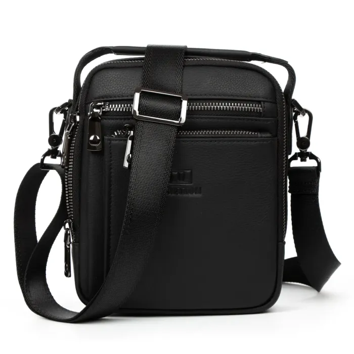 Сумка чоловіча Планшет шкіра BRETTON 407-152 black