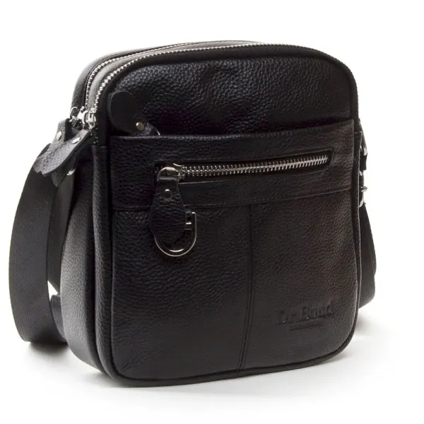 Сумка чоловіча Планшет шкіряна DR. BOND 1186 black