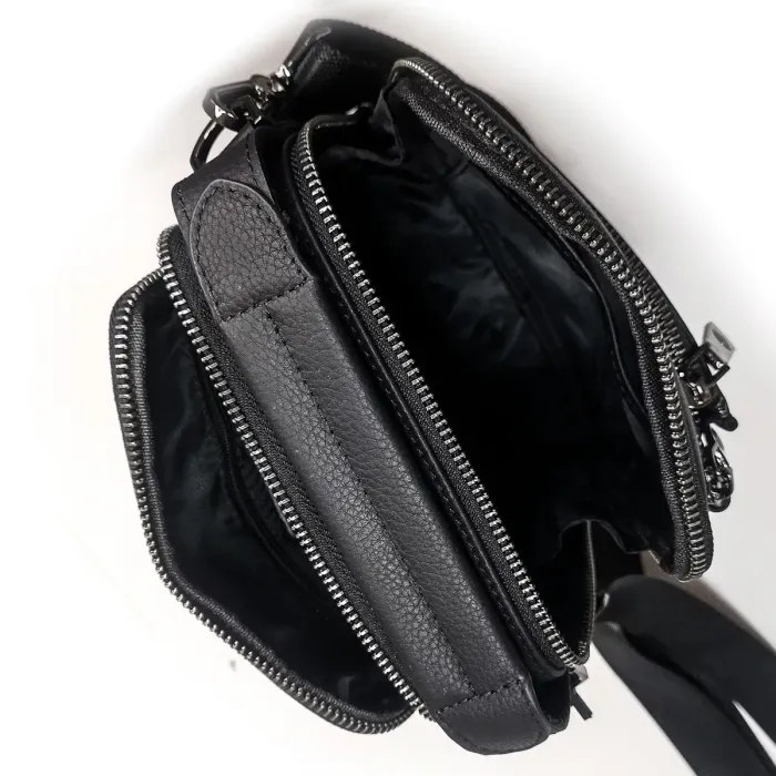 Сумка чоловіча Планшет шкіра BRETTON 407-152 black