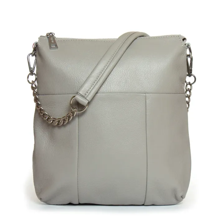 Сумка жіноча Класична шкіра ALEX RAI 2030-9 l-grey