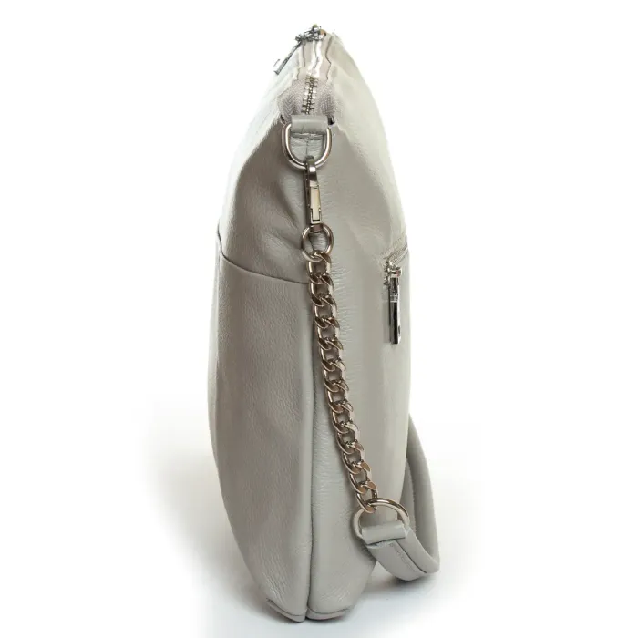 Сумка жіноча Класична шкіра ALEX RAI 2030-9 l-grey