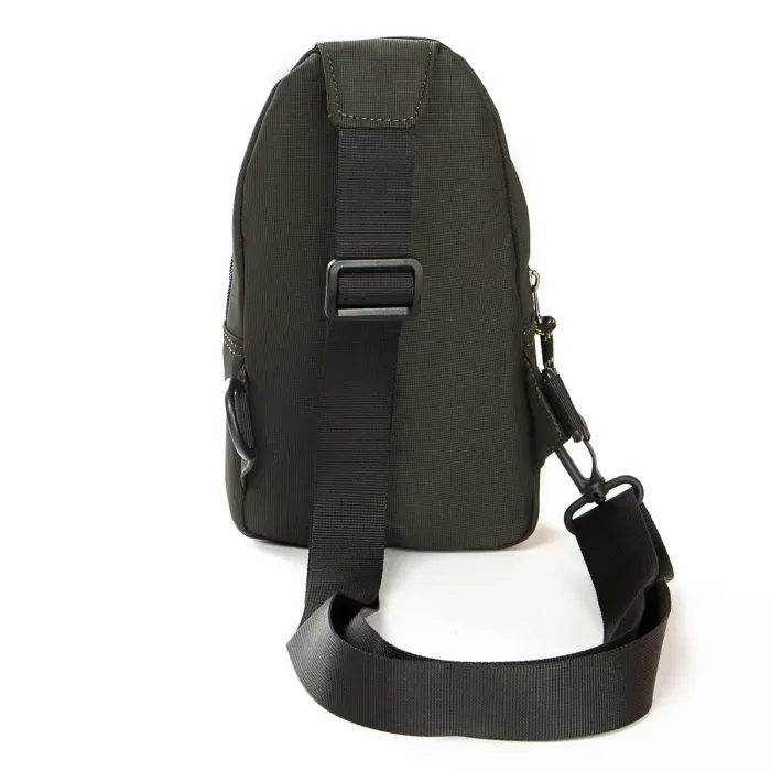 Сумка чоловіча на плече нейлон Lanpad 82060 green