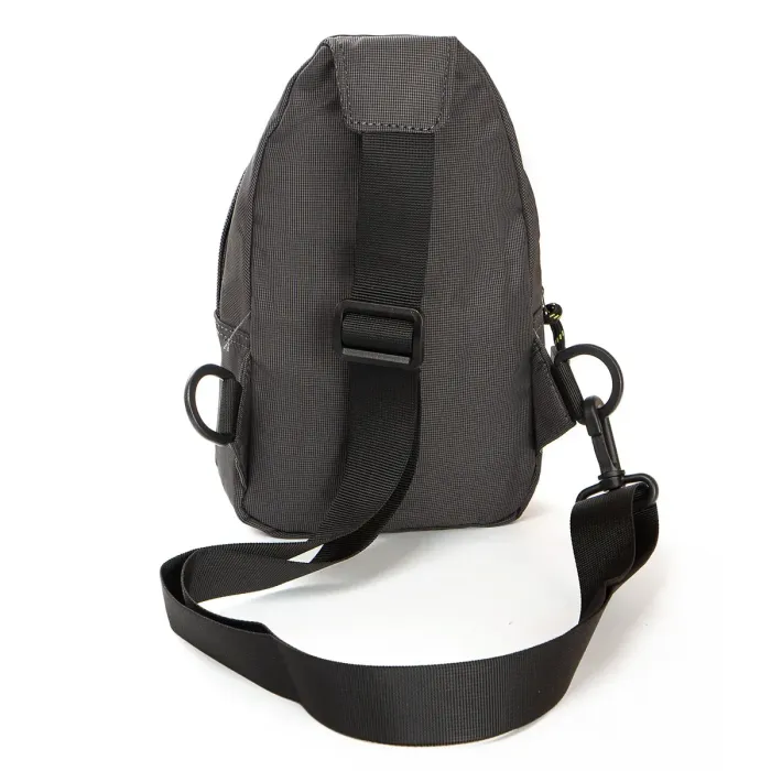 Сумка чоловіча на плече нейлон Lanpad 82056 grey