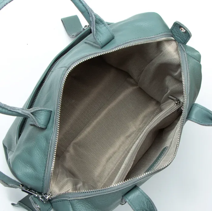 Сумка жіноча Класична шкіра ALEX RAI 8794-9 light-blue