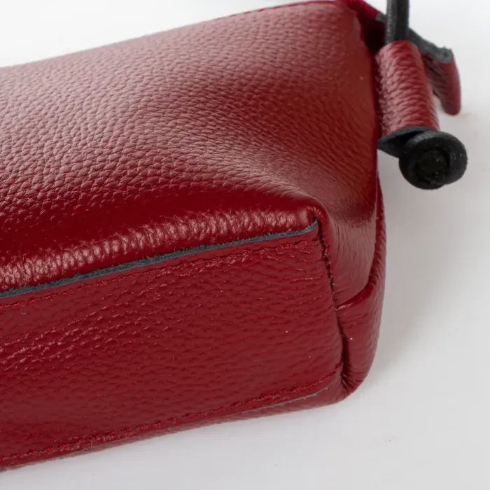 Сумка Женская Клатч кожа ALEX RAI 6003 bordo