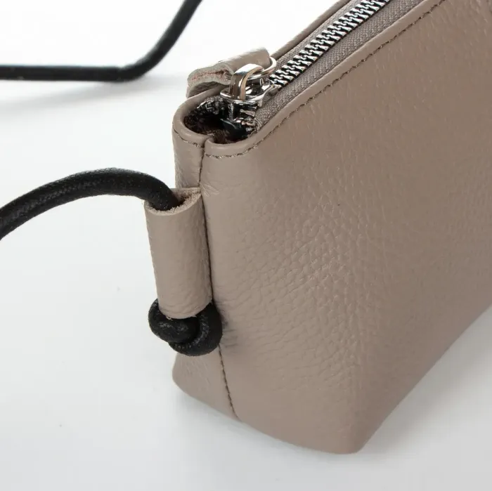 Сумка Клатч жіноча шкіра ALEX RAI 6003 L-grey