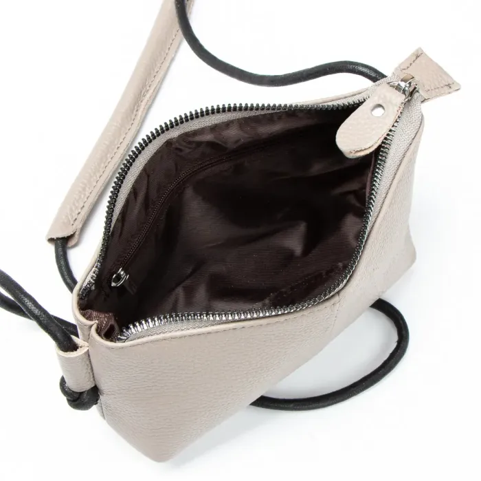 Сумка Клатч жіноча шкіра ALEX RAI 6003 L-grey