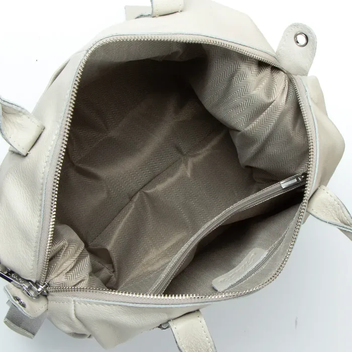 Сумка Жіноча Класична шкіра ALEX RAI 8794-9 grey-white