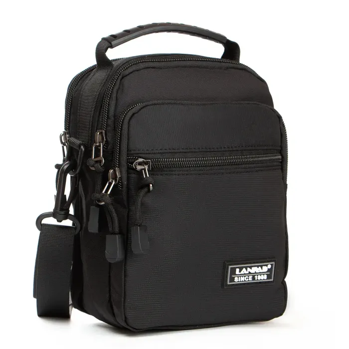 Сумка Мужская Планшет нейлон Lanpad 82049 black