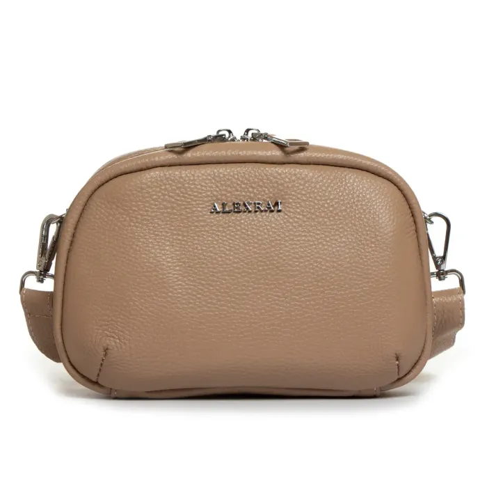 Сумка Класична шкіра ALEX RAI 99107 camel