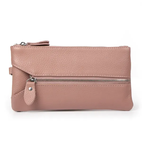 Косметичка шкіра 6001-A pink