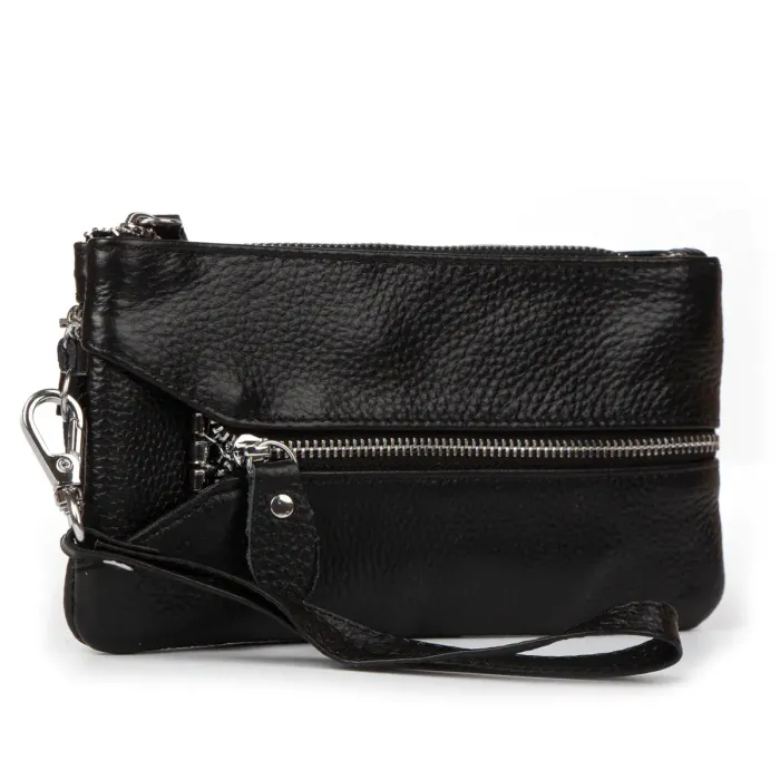 Косметичка шкіра 6001-A black