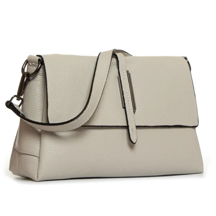 Сумка жіноча Класична шкіра ALEX RAI 99104 l-grey