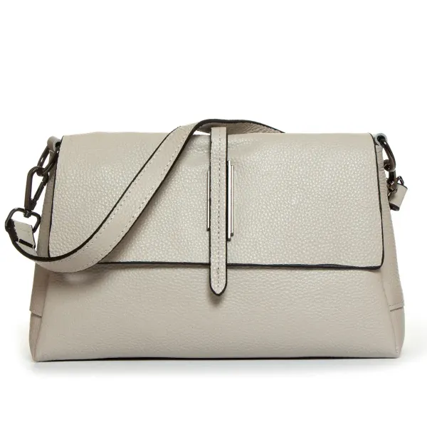 Сумка жіноча Класична шкіра ALEX RAI 99104 l-grey