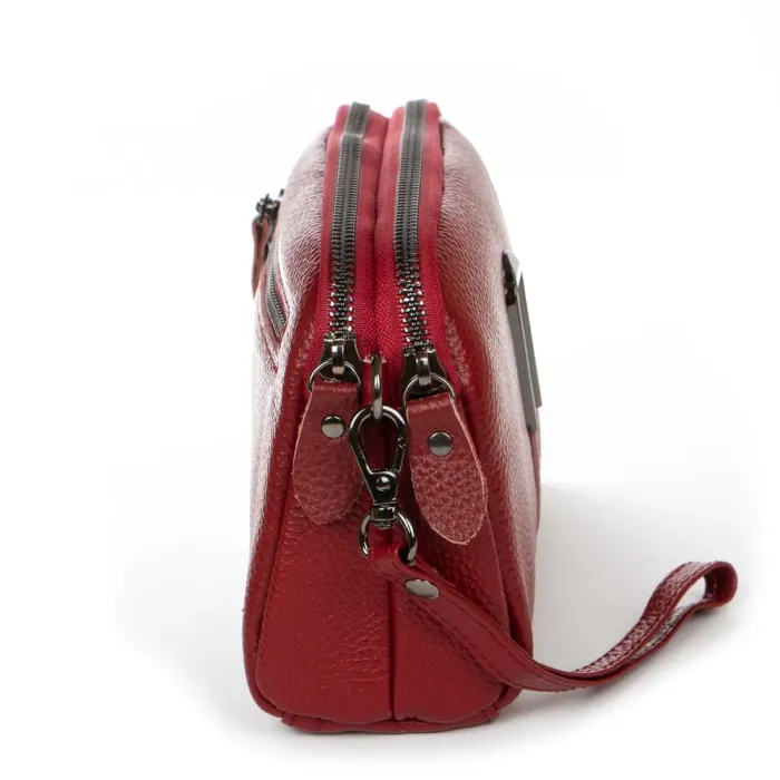 Косметичка шкіра 6001-A grey