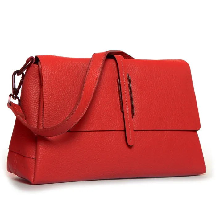 Сумка Женская Классическая кожа ALEX RAI 99104 red