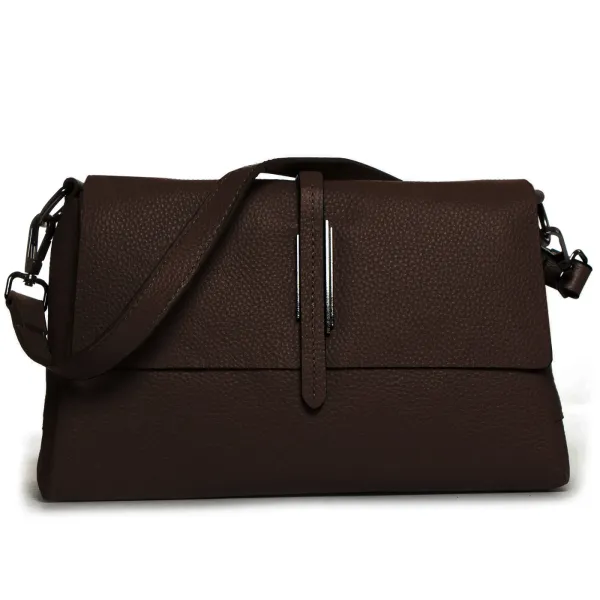 Сумка Женская Классическая кожа ALEX RAI 99104 brown