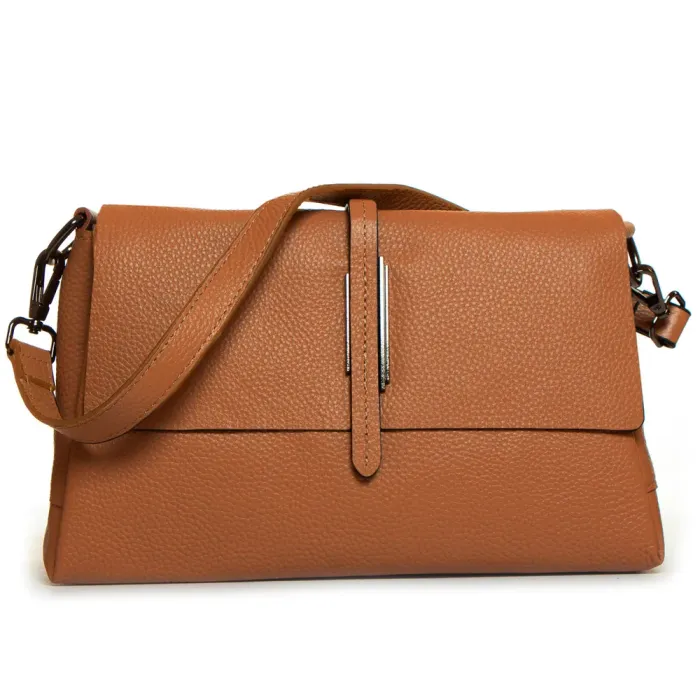 Сумка Женская Классическая кожа ALEX RAI 99104 l.brown