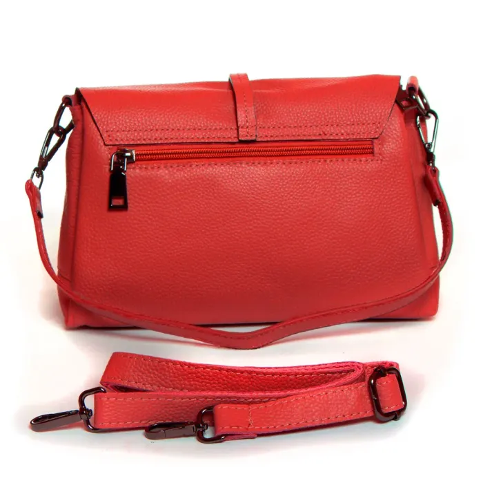 Сумка Женская Классическая кожа ALEX RAI 99104 red
