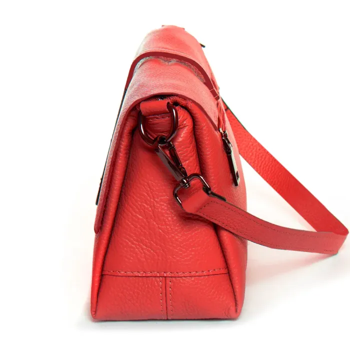 Сумка Женская Классическая кожа ALEX RAI 99104 red