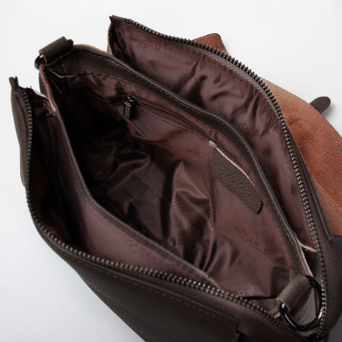 Сумка Женская Классическая кожа ALEX RAI 99104 brown