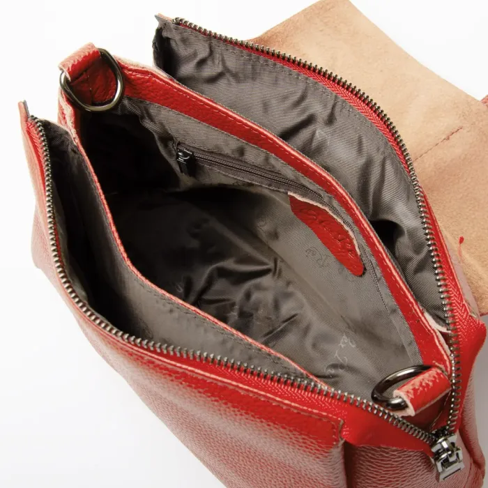 Сумка Женская Классическая кожа ALEX RAI 99104 red