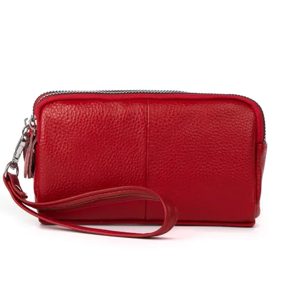 Косметичка шкіра 6002-A red