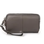 Косметичка шкіра 6002-A grey