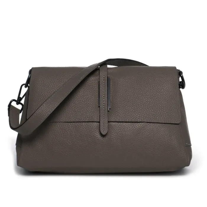 Сумка Женская Классическая кожа ALEX RAI 99104 gray