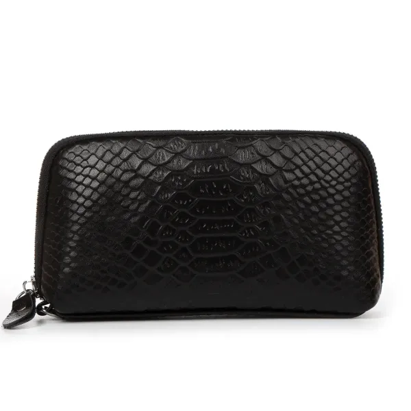Косметичка шкіра 60096 black