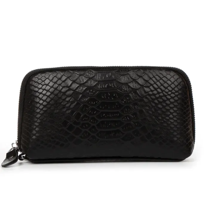 Косметичка шкіра 60096 black