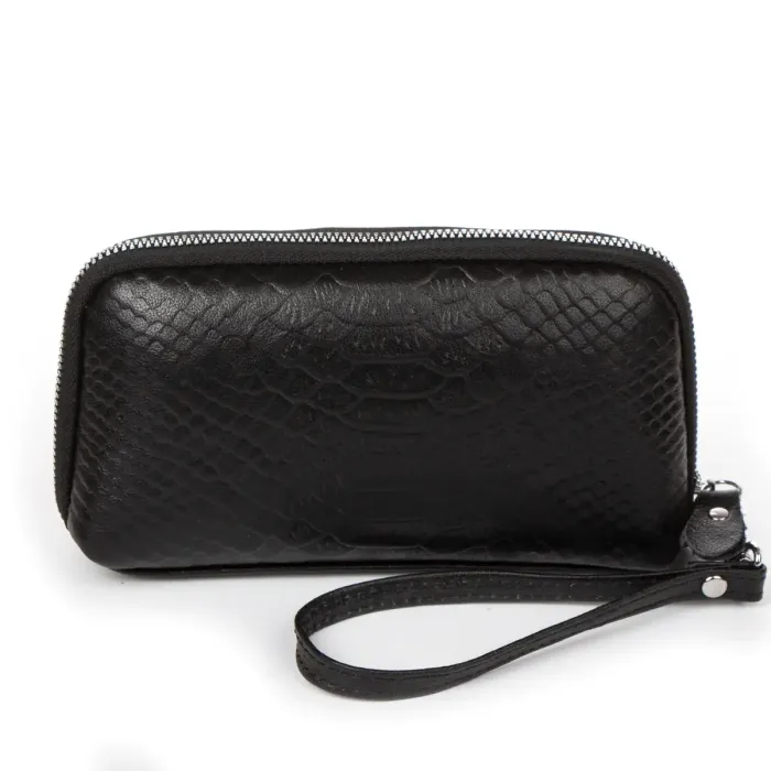 Косметичка шкіра 60096 black