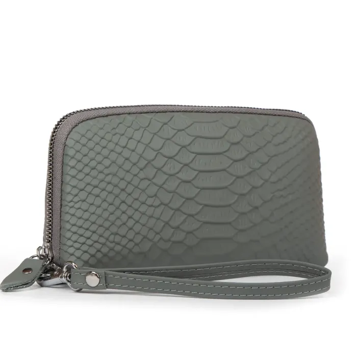 Косметичка шкіра 60096 blue