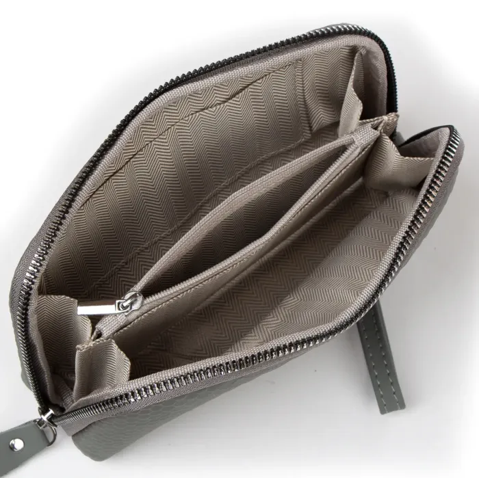 Косметичка шкіра 60096 blue