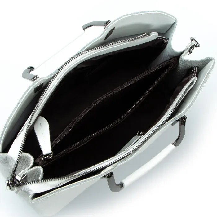 Сумка Жіноча Класична шкіра ALEX RAI 1540-1 white