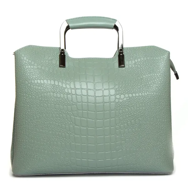 Сумка Класична шкіра ALEX RAI 1540-1 l-green