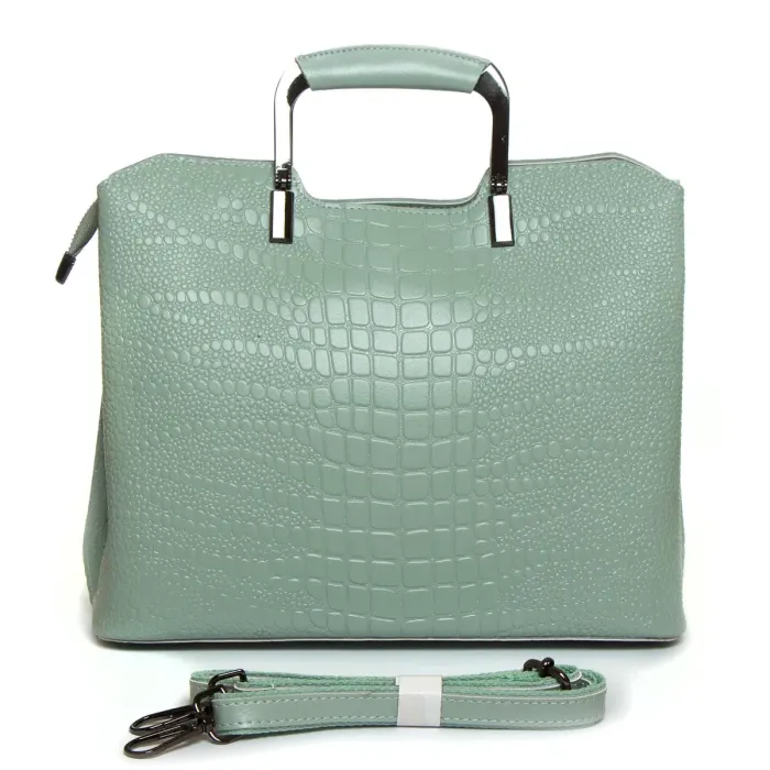 Сумка Класична шкіра ALEX RAI 1540-1 l-green