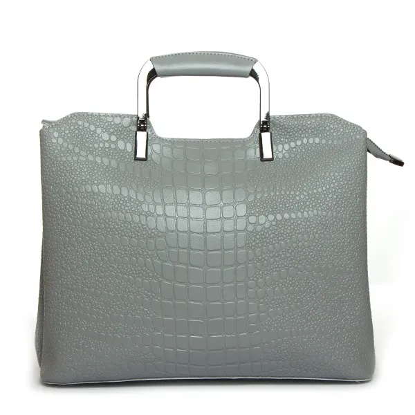 Сумка жіноча Класична шкіра ALEX RAI 1540-1 l-grey
