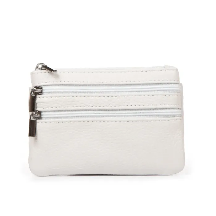 Косметичка кожа A-00141 white